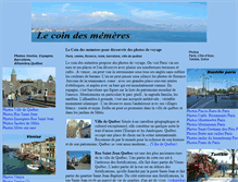 Tablet Screenshot of lecoindesmemeres.com